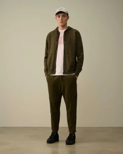 Homme C.P. Company Sweat-Shirts^Light Fleece Zipped Hoodie