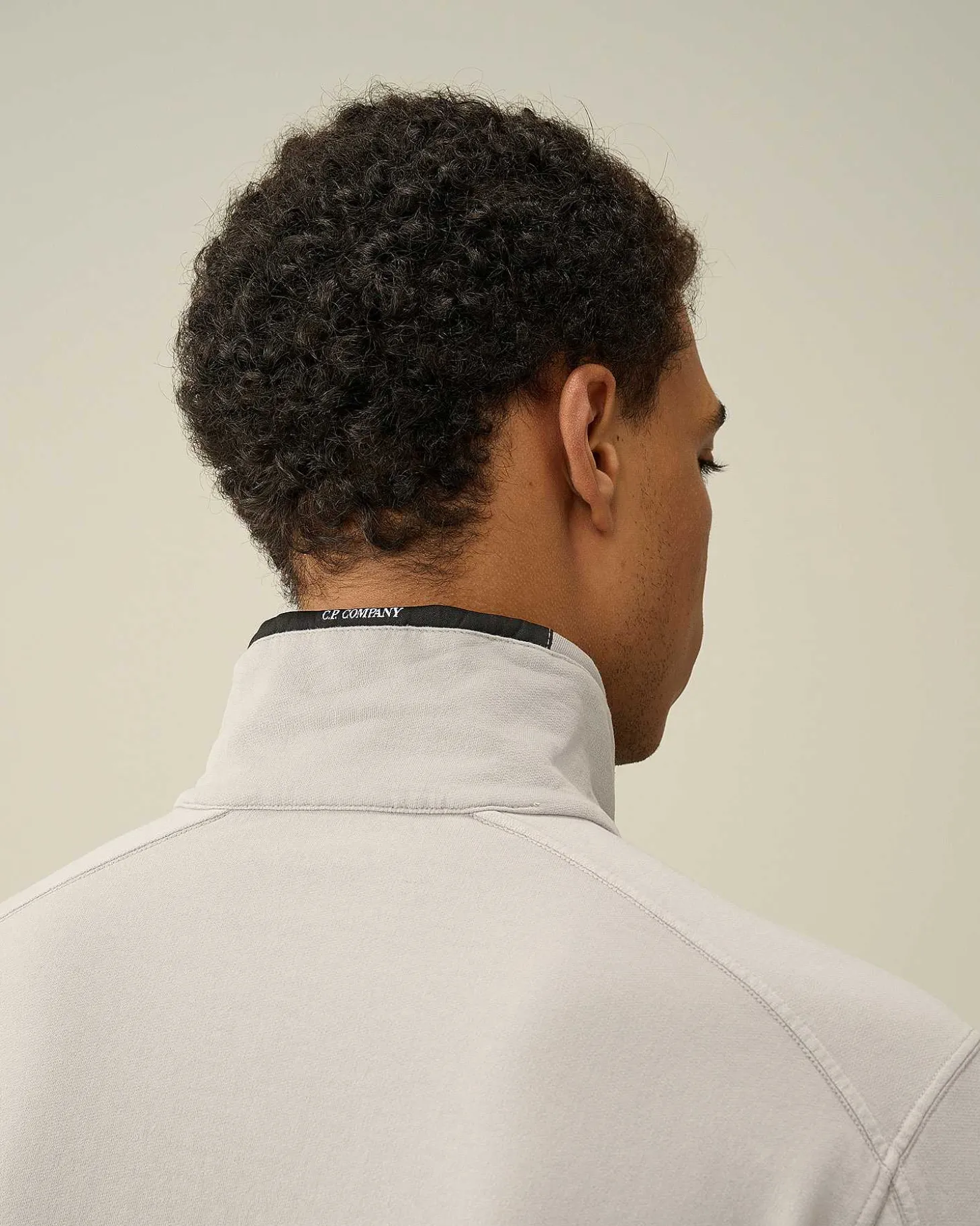 Homme C.P. Company Sweat-Shirts^Light Fleece Zipped Sweatshirt