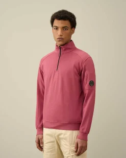 Homme C.P. Company Sweat-Shirts^Light Fleece Zipped Sweatshirt