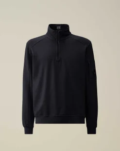 Homme C.P. Company Sweat-Shirts^Light Fleece Zipped Sweatshirt