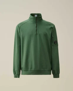 Homme C.P. Company Sweat-Shirts^Light Fleece Zipped Sweatshirt