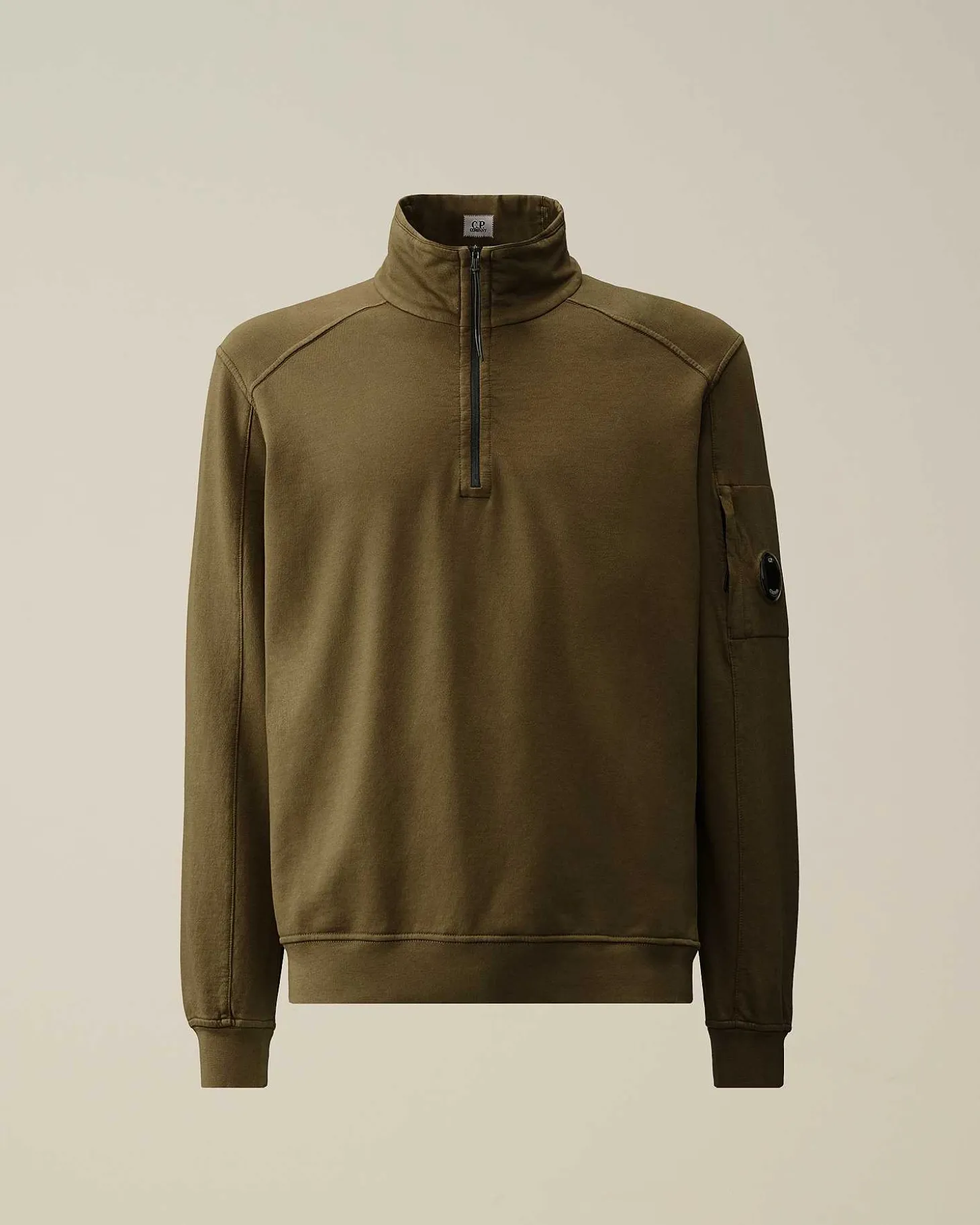Homme C.P. Company Sweat-Shirts^Light Fleece Zipped Sweatshirt