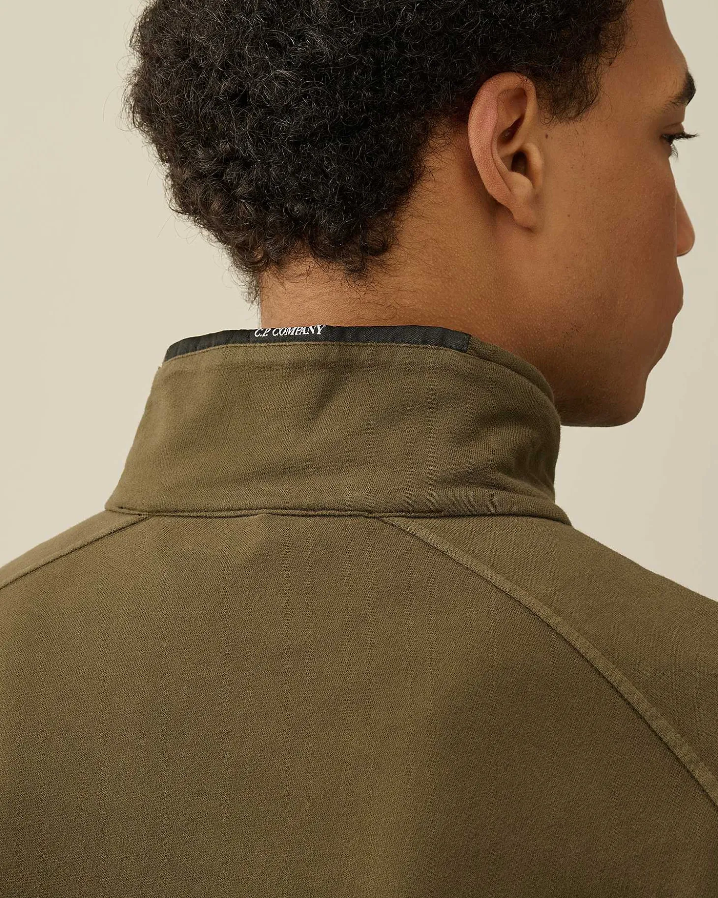 Homme C.P. Company Sweat-Shirts^Light Fleece Zipped Sweatshirt
