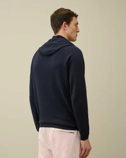 Homme C.P. Company Pulls^Light Terry Knitted Hoodie