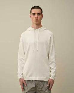 Homme C.P. Company Pulls^Light Terry Knitted Hoodie