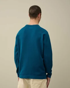 Homme C.P. Company Pulls^Light Terry Knitted Sweatshirt