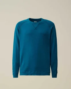 Homme C.P. Company Pulls^Light Terry Knitted Sweatshirt