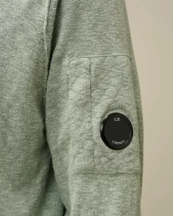 Homme C.P. Company Pulls^Melange Knitwear Hoodie