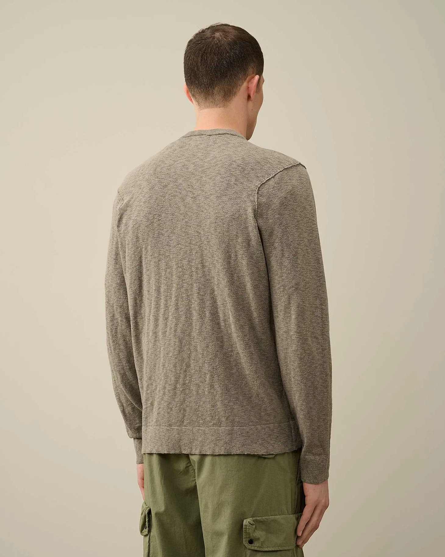 Homme C.P. Company Pulls^Melange Knitwear Jumper