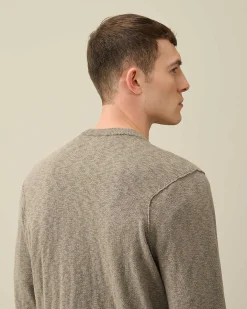Homme C.P. Company Pulls^Melange Knitwear Jumper