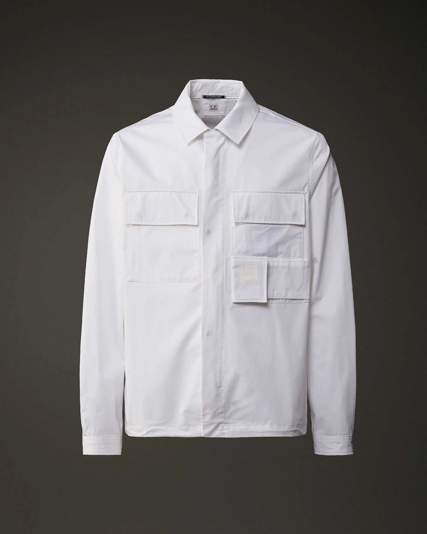 Homme C.P. Company Metropolis Series^Metropolis Series Gabardine Pockets Shirt