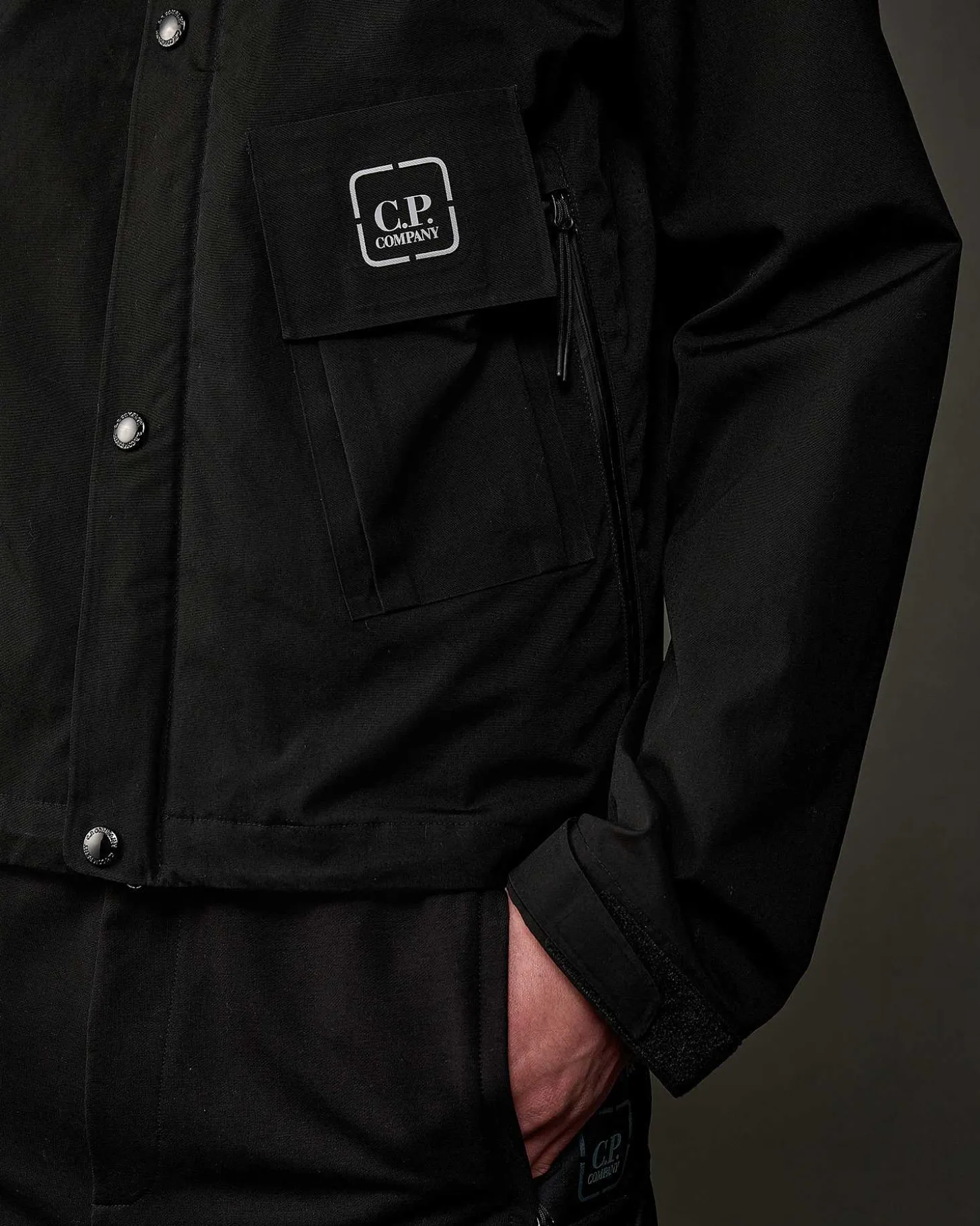 Homme C.P. Company Metropolis Series^Metropolis Series Hyst Stand Collar Jacket