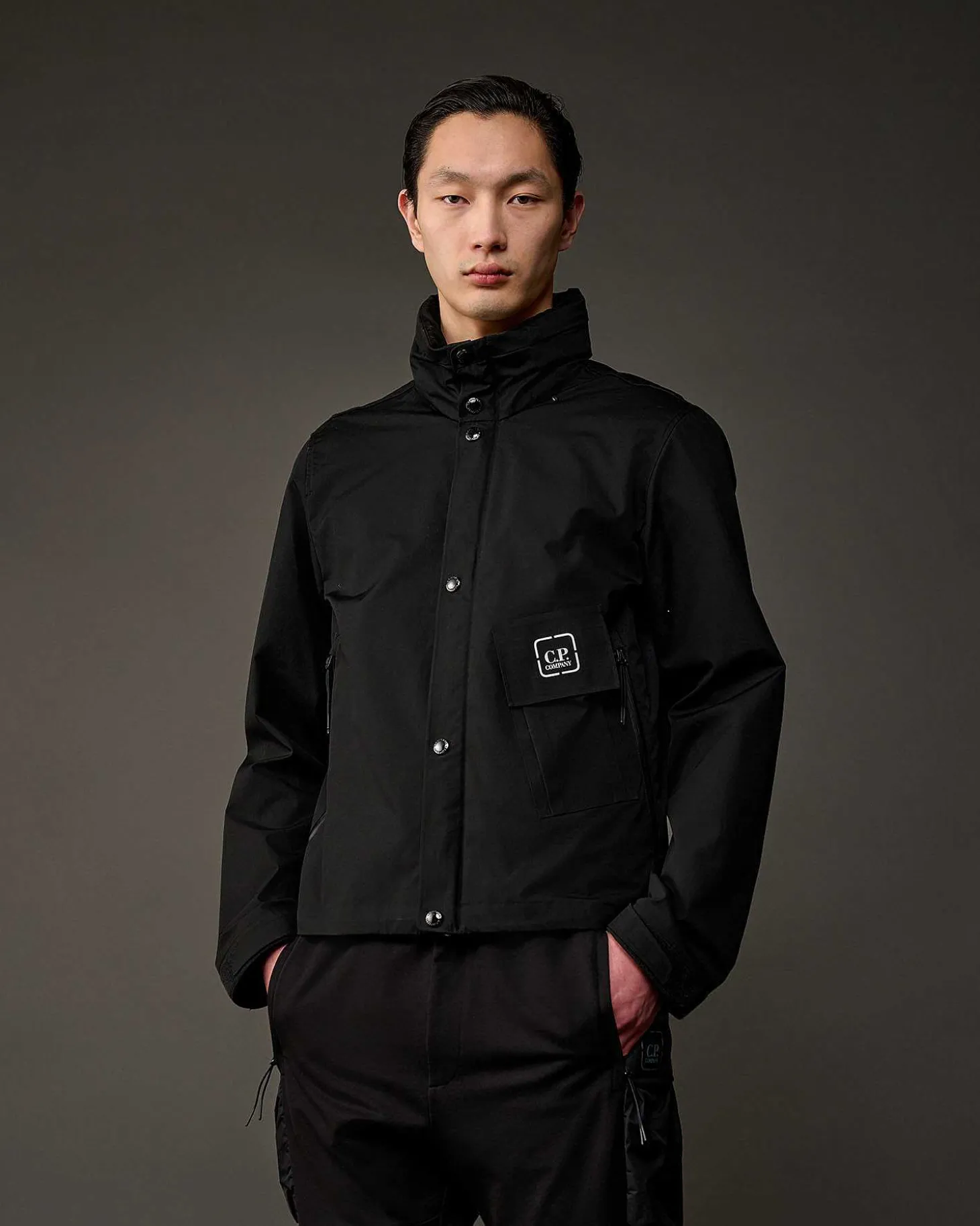 Homme C.P. Company Metropolis Series^Metropolis Series Hyst Stand Collar Jacket