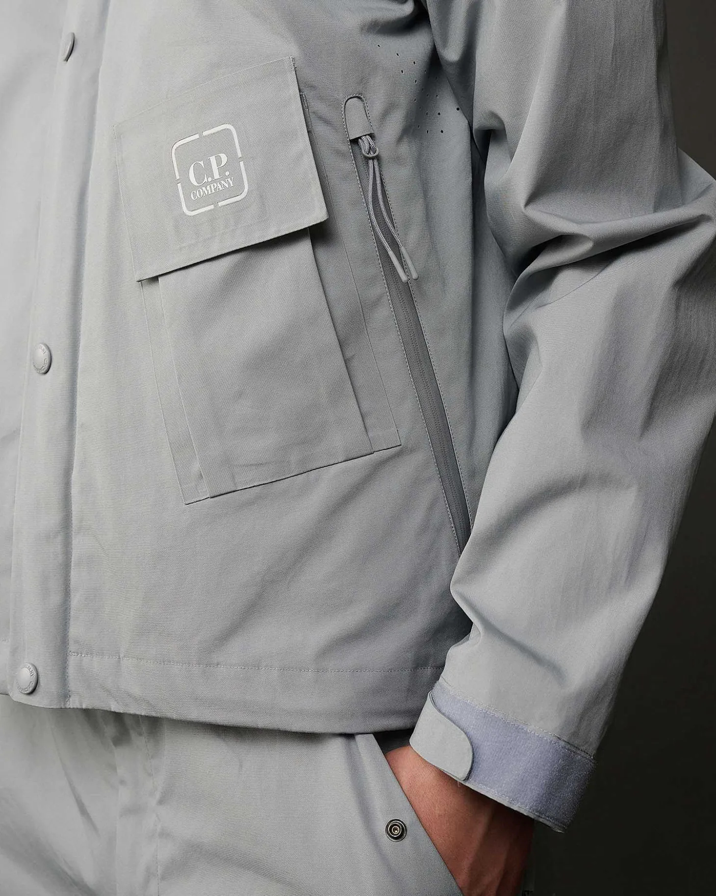 Homme C.P. Company Metropolis Series^Metropolis Series Hyst Stand Collar Jacket