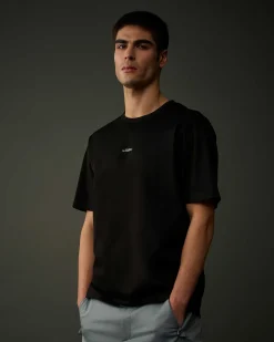 Homme C.P. Company Metropolis Series^Metropolis Series Mercerized Jersey Logo Print T-Shirt