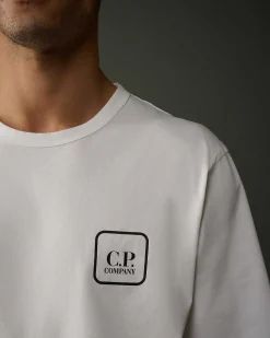 Homme C.P. Company Metropolis Series^Metropolis Series Mercerized Jersey Logo Graphic T-Shirt