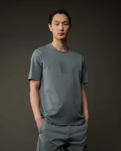 Homme C.P. Company Metropolis Series^Metropolis Series Mercerized Jersey Logo Badge T-Shirt