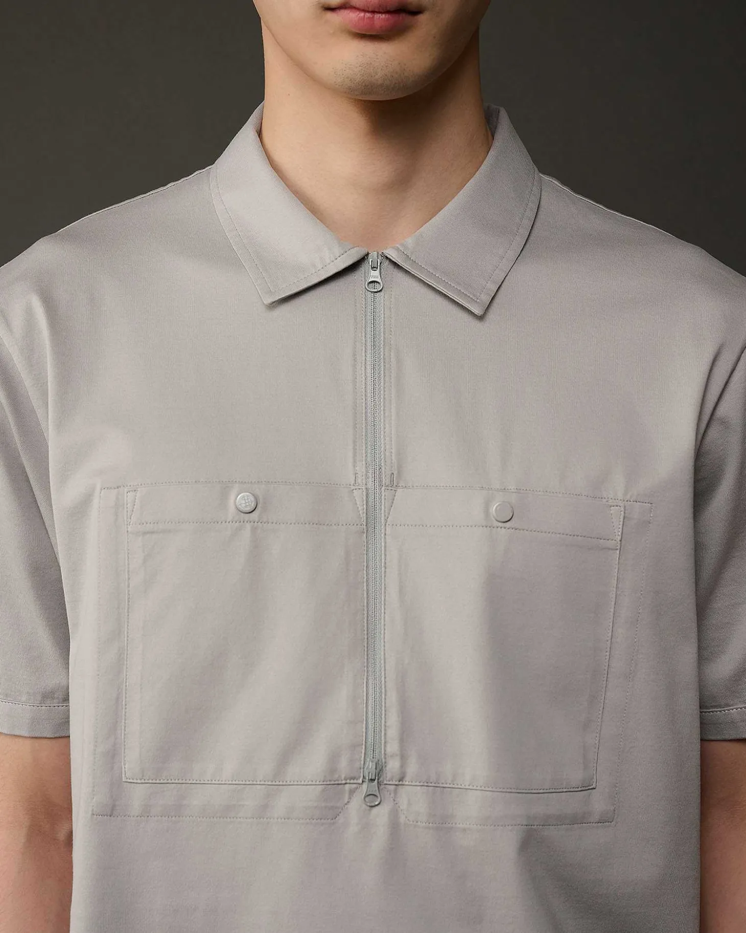 Homme C.P. Company Metropolis Series^Metropolis Series Mercerized Jersey Polo Shirt