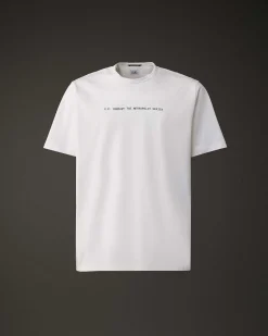 Homme C.P. Company Metropolis Series^Metropolis Series Mercerized Jersey Graphic Face T-Shirt