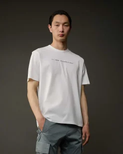 Homme C.P. Company Metropolis Series^Metropolis Series Mercerized Jersey Graphic Face T-Shirt