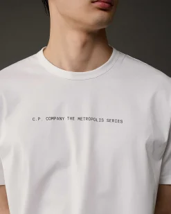 Homme C.P. Company Metropolis Series^Metropolis Series Mercerized Jersey Graphic Face T-Shirt