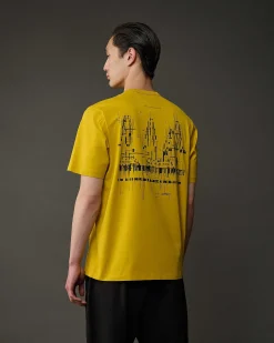 Homme C.P. Company Metropolis Series^Metropolis Series Mercerized Jersey Logo Graphic T-Shirt