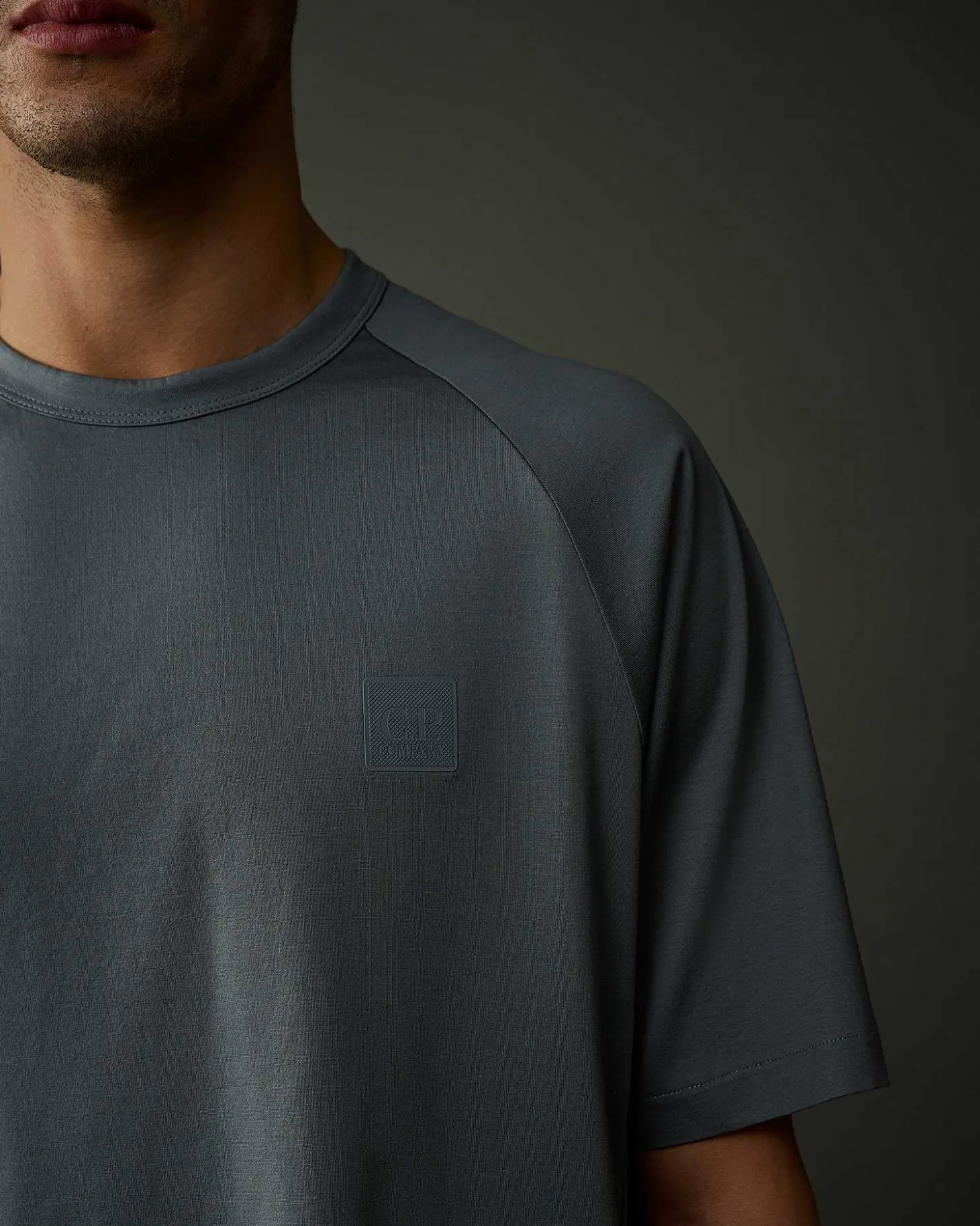 Homme C.P. Company Metropolis Series^Metropolis Series Mercerized Jersey Logo T-Shirt