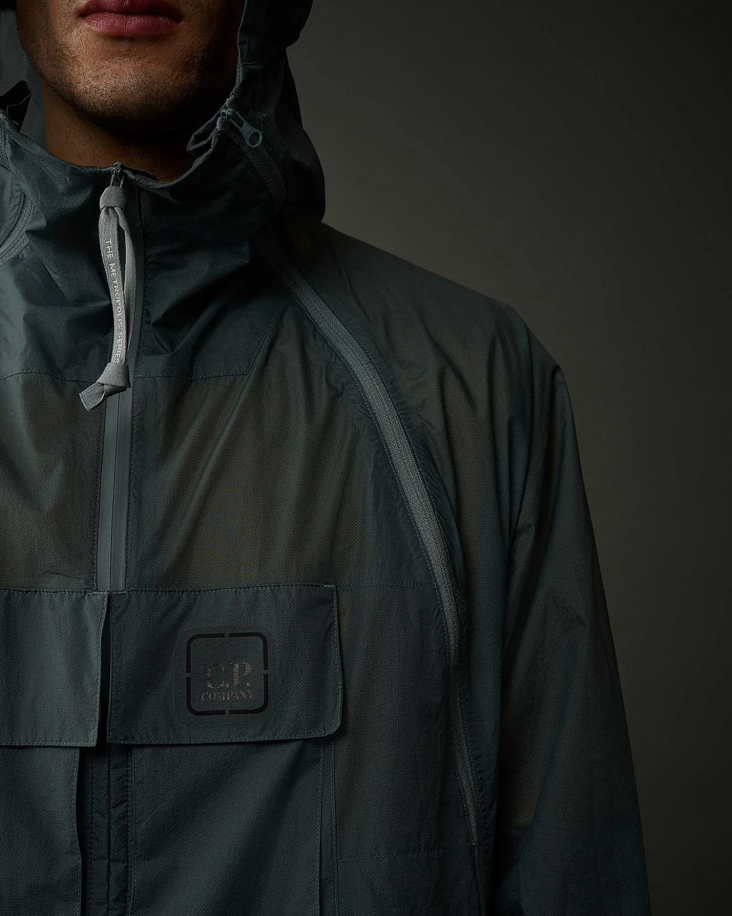 Homme C.P. Company Metropolis Series^Metropolis Series Pertex Hooded Bloom Jacket
