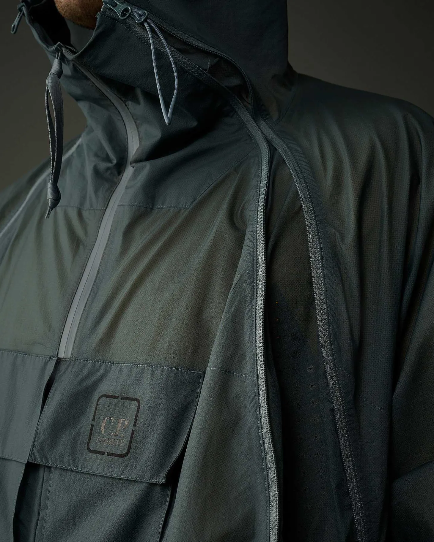 Homme C.P. Company Metropolis Series^Metropolis Series Pertex Hooded Bloom Jacket