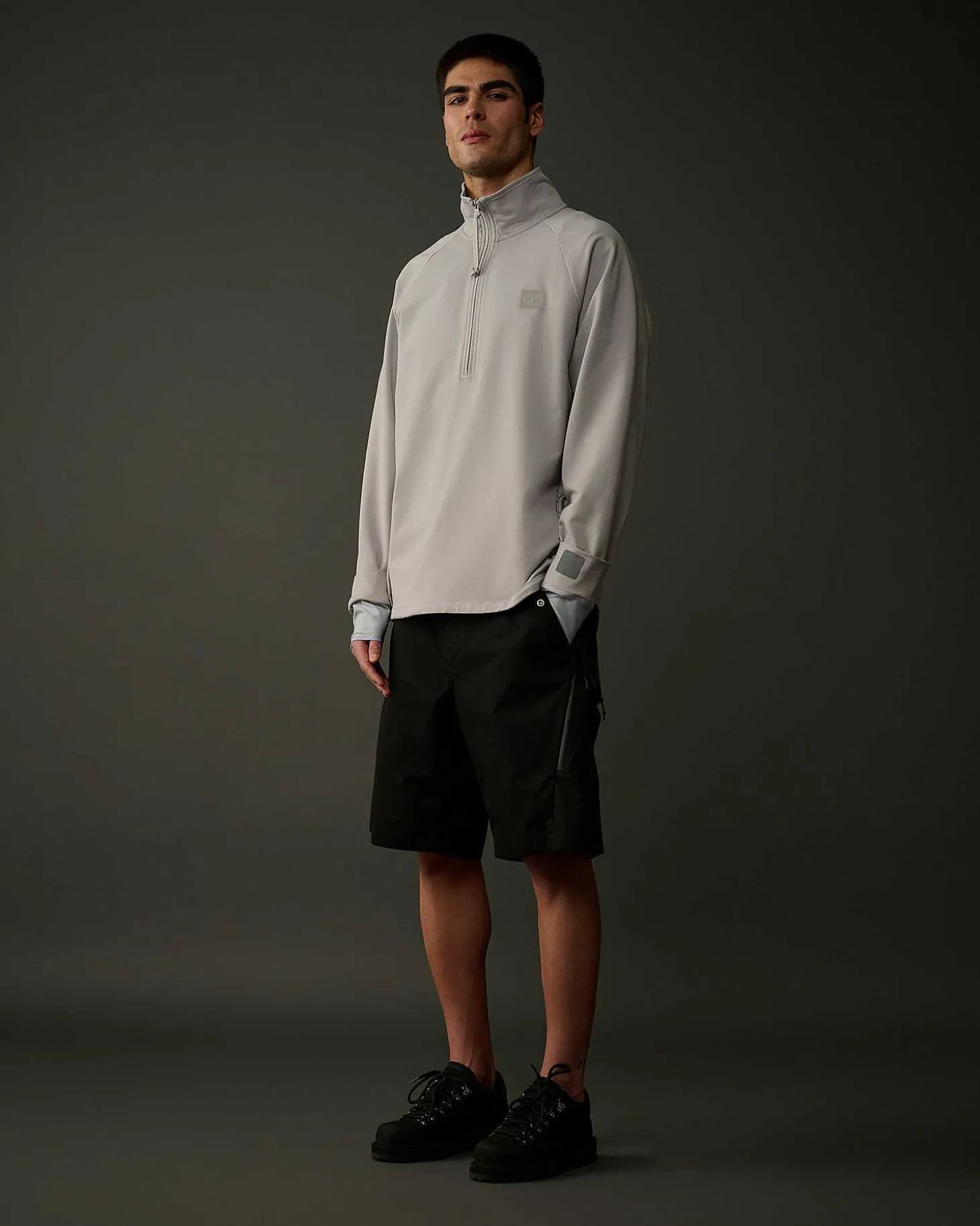 Homme C.P. Company Metropolis Series^Metropolis Series Stretch Fleece Sweatshirt