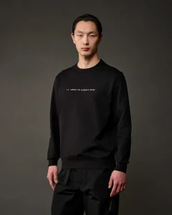 Homme C.P. Company Metropolis Series^Metropolis Series Stretch Fleece Graphic Sweatshirt