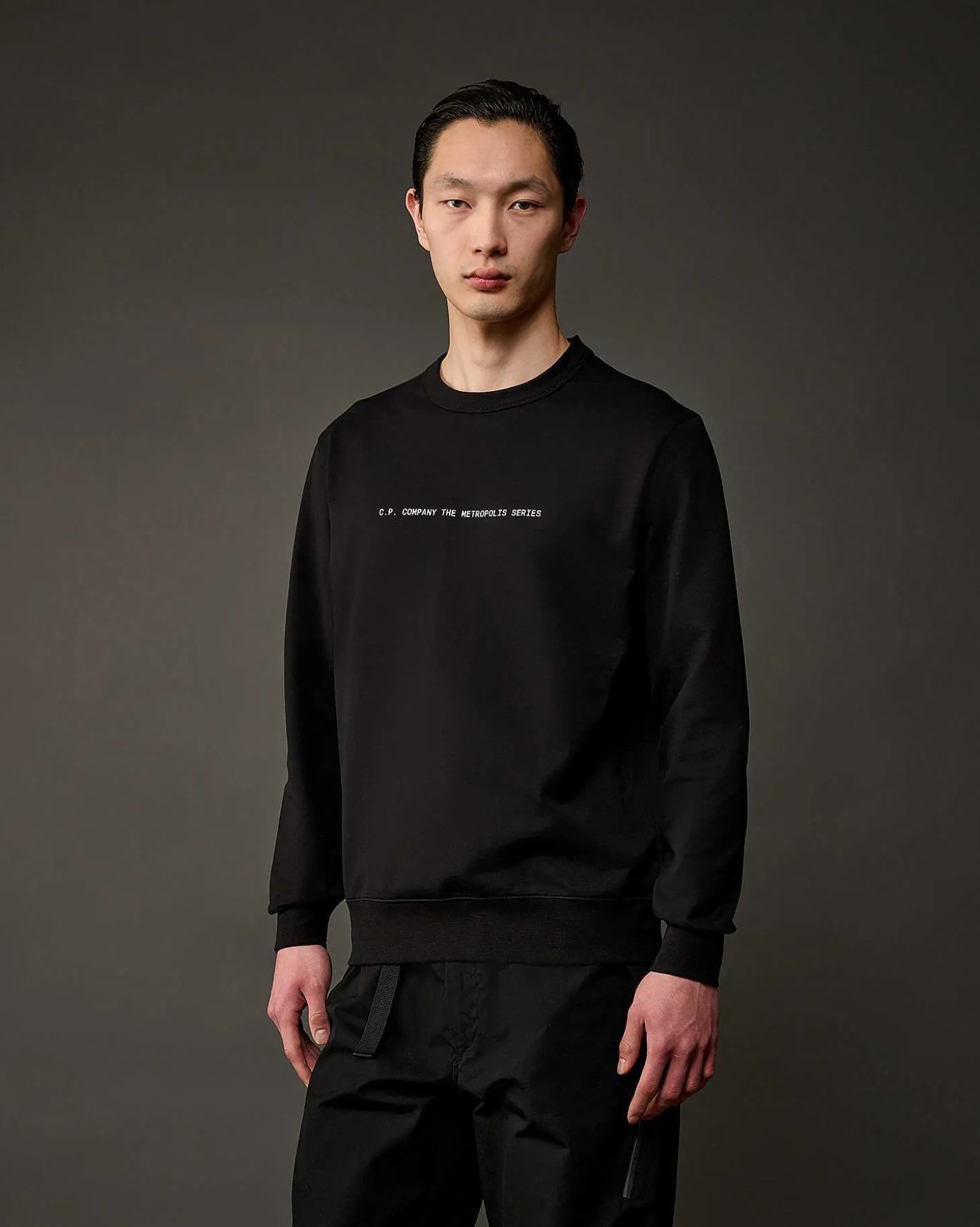 Homme C.P. Company Metropolis Series^Metropolis Series Stretch Fleece Graphic Sweatshirt