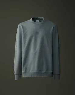 Homme C.P. Company Metropolis Series^Metropolis Series Stretch Fleece Logo Sweatshirt