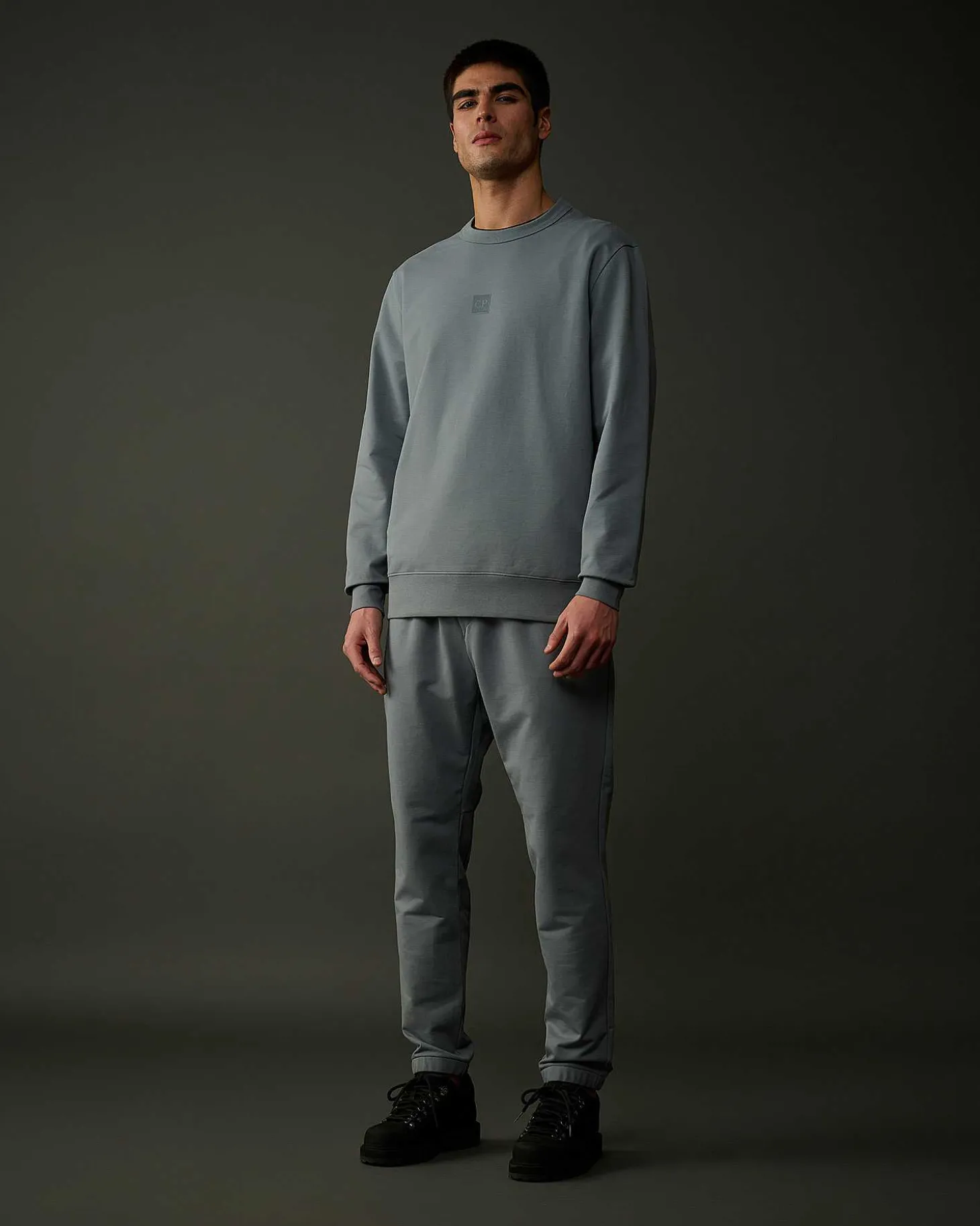 Homme C.P. Company Metropolis Series^Metropolis Series Stretch Fleece Logo Sweatshirt