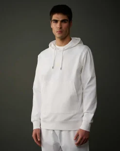 Homme C.P. Company Metropolis Series^Metropolis Series Stretch Fleece Logo Hoodie