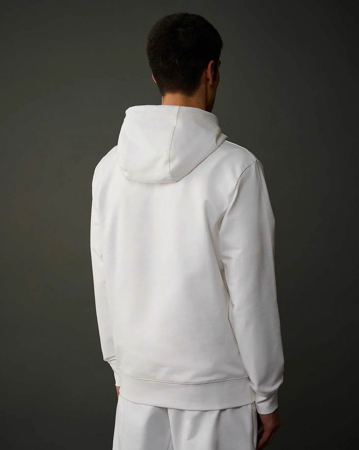 Homme C.P. Company Metropolis Series^Metropolis Series Stretch Fleece Logo Hoodie