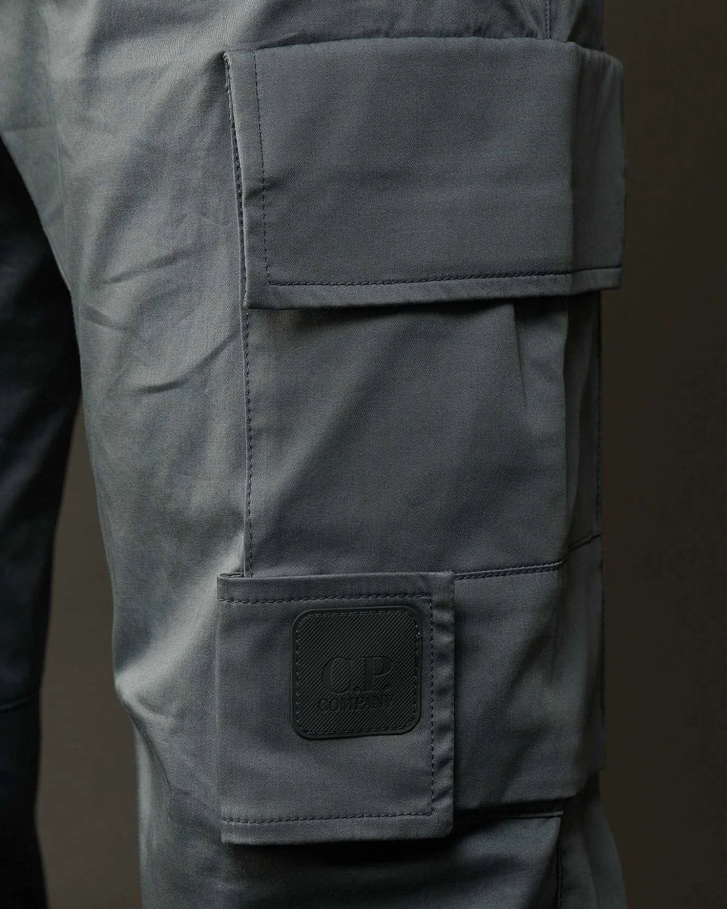 Homme C.P. Company Metropolis Series^Metropolis Series Stretch Sateen Ergonomic Cargo Pants