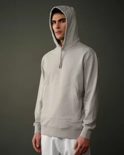 Homme C.P. Company Metropolis Series^Metropolis Series Stretch Fleece Logo Hoodie