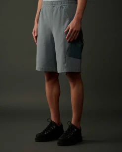 Homme C.P. Company Metropolis Series^Metropolis Series Stretch Fleece Mixed Cargo Shorts