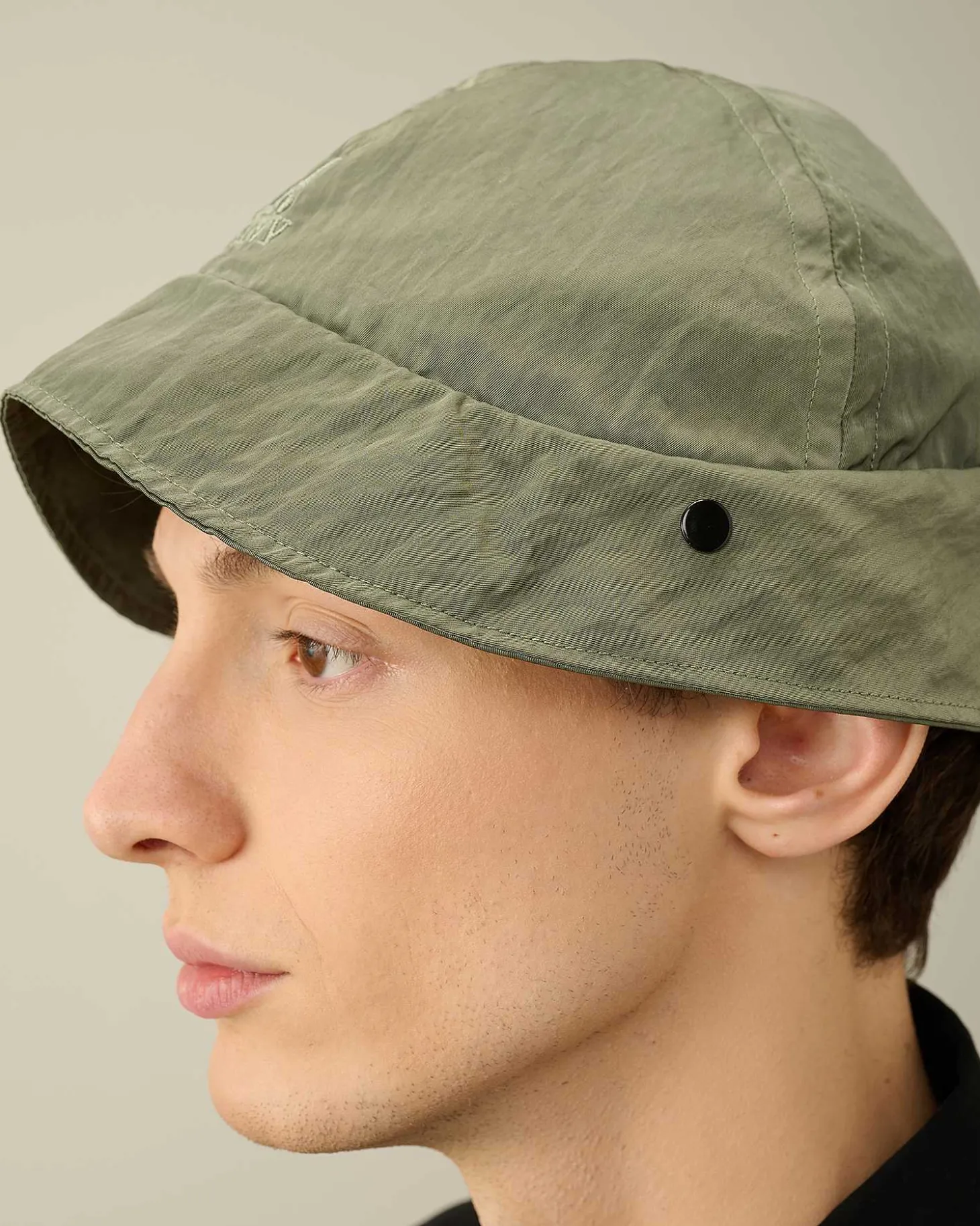 Homme C.P. Company Chapeaux^Nylon B Neck Flap Bucket Hat