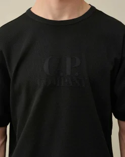 Homme C.P. Company T-Shirts Et Polos^Piquet Waffle Logo T-Shirt