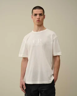 Homme C.P. Company T-Shirts Et Polos^Piquet Waffle Logo T-Shirt