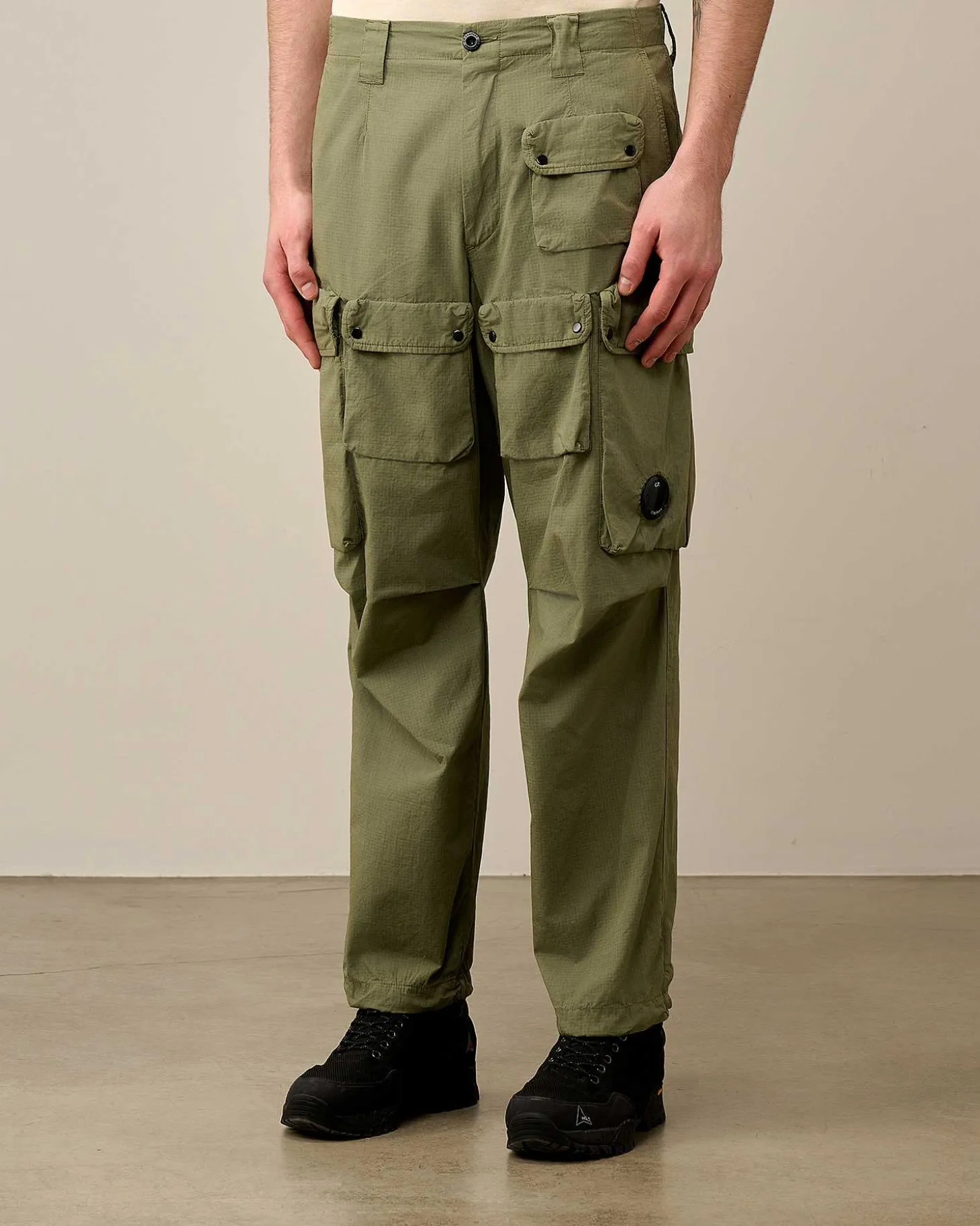 Homme C.P. Company Pantalons^Rip-Stop Loose Utility Cargo Pants