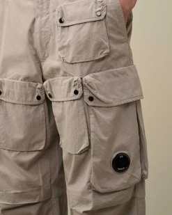Homme C.P. Company Pantalons^Rip-Stop Loose Utility Cargo Pants