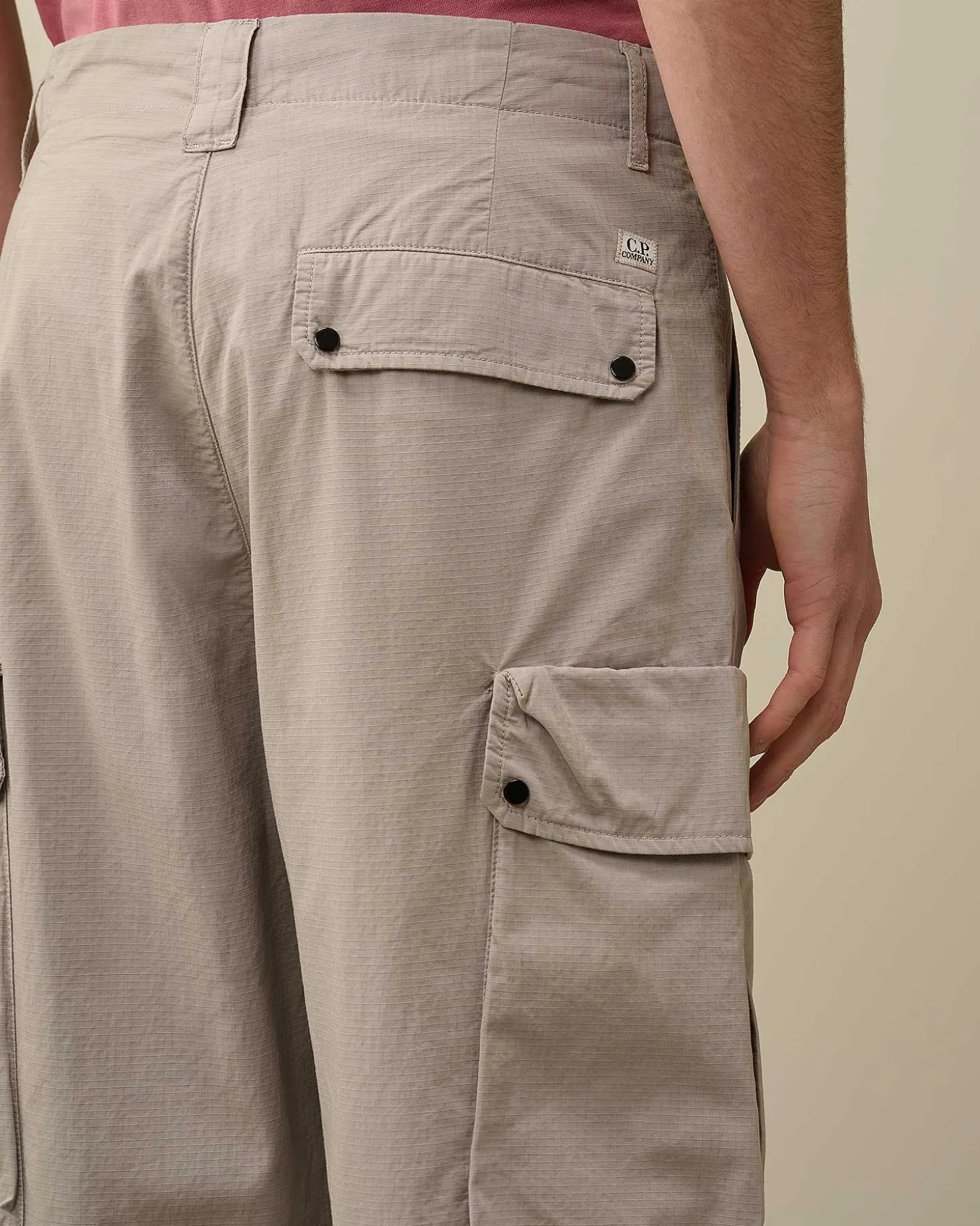 Homme C.P. Company Pantalons^Rip-Stop Loose Utility Cargo Pants