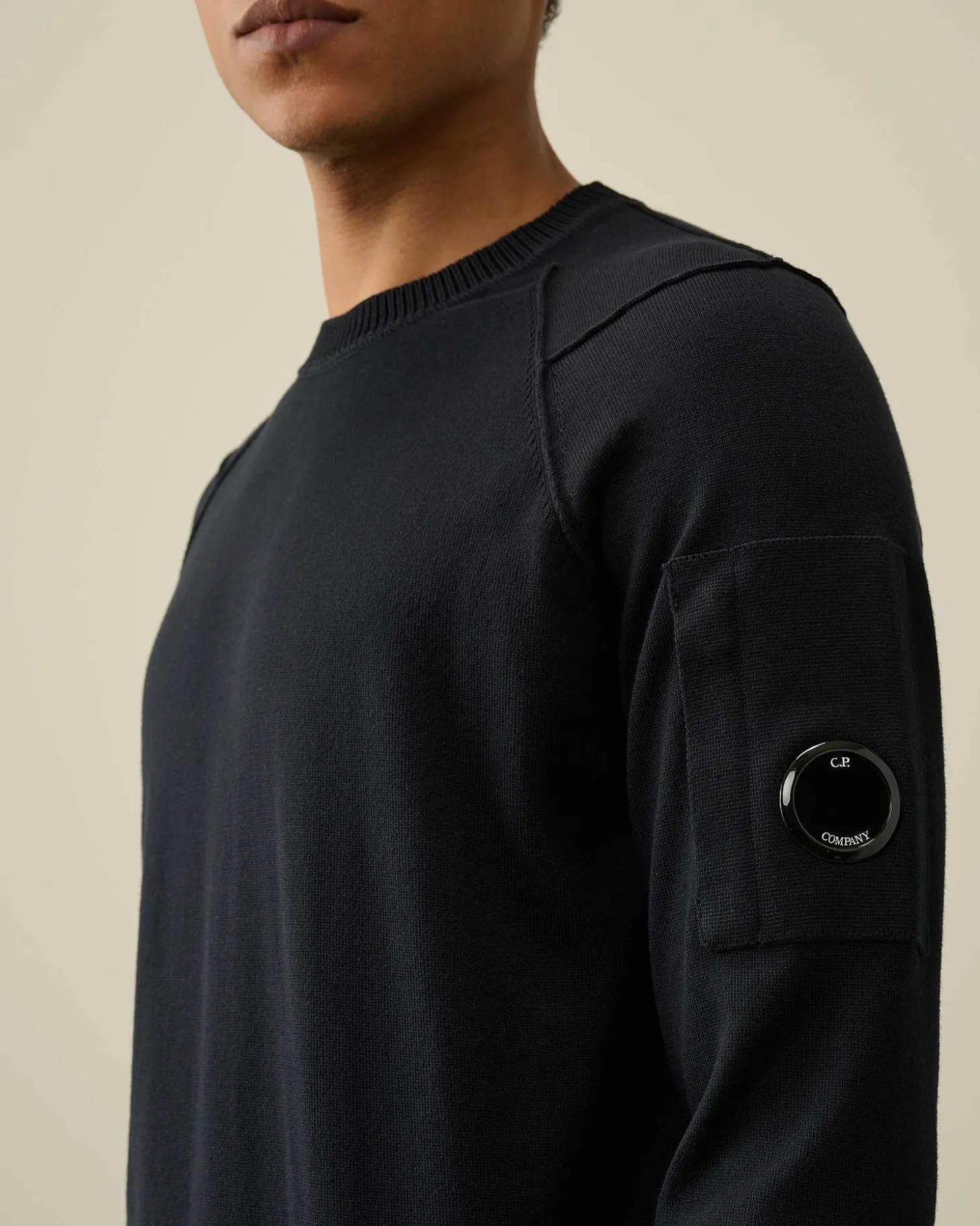 Homme C.P. Company Pulls^Sea Island Lens Knit