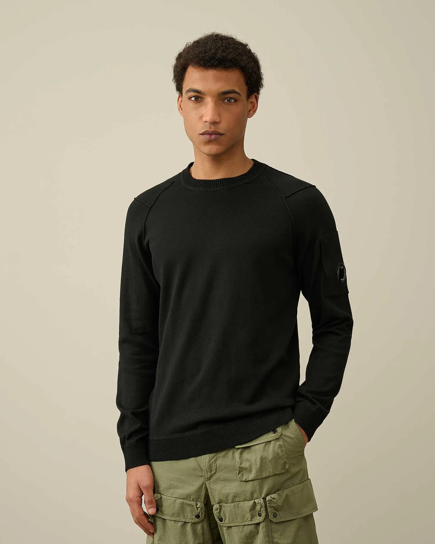 Homme C.P. Company Pulls^Sea Island Lens Knit