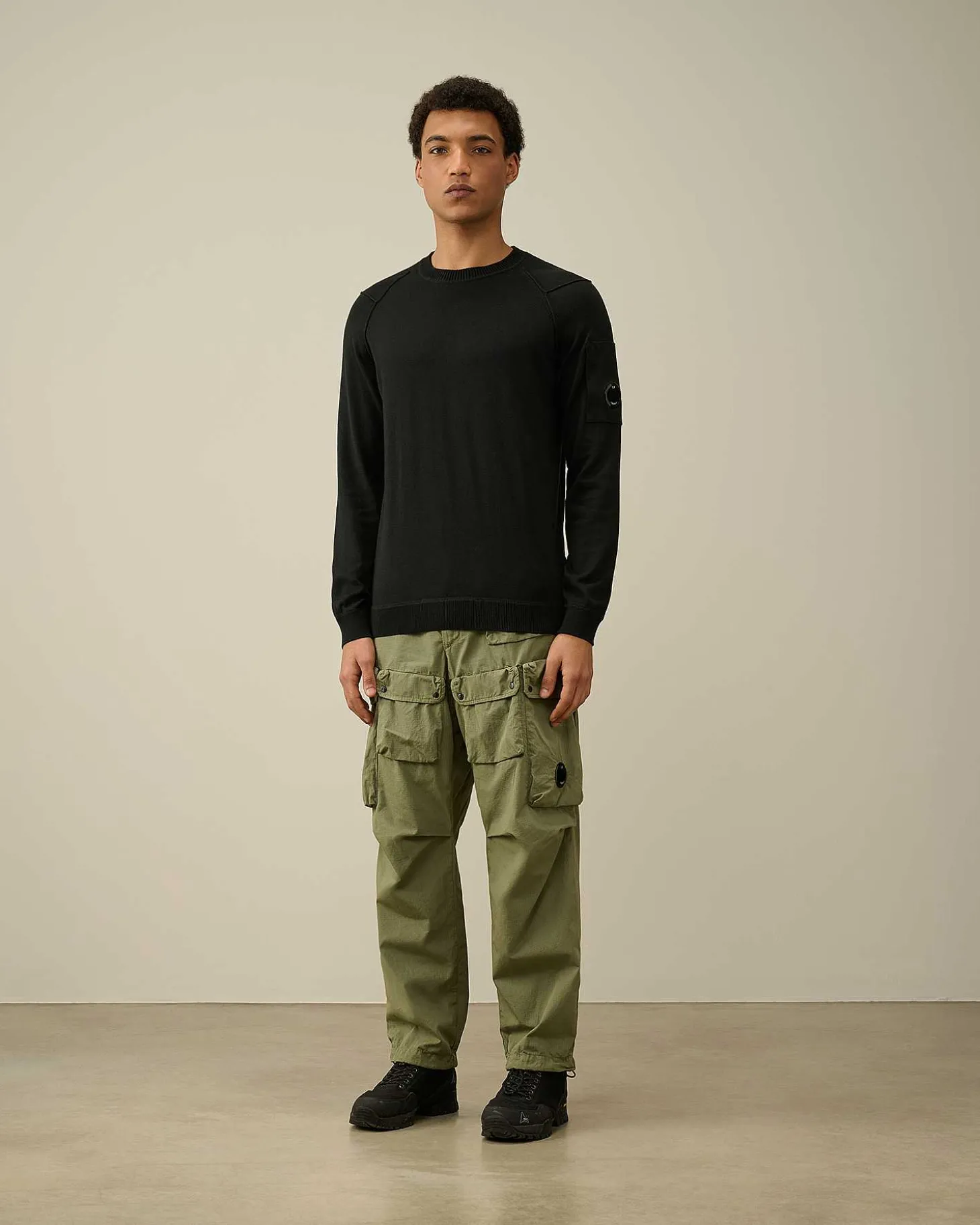 Homme C.P. Company Pulls^Sea Island Lens Knit