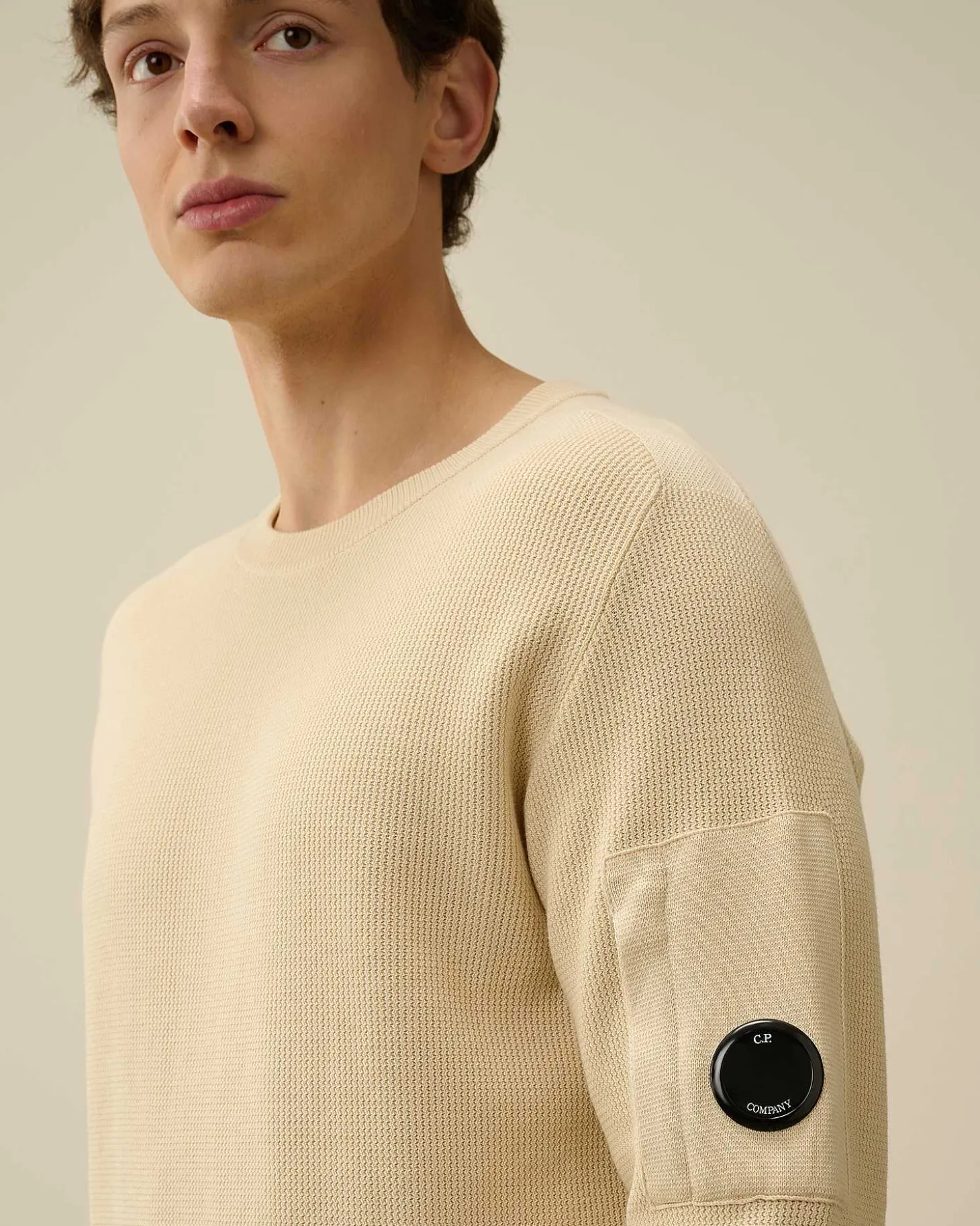 Homme C.P. Company Pulls^Sea Island Lens Ribbed Knit