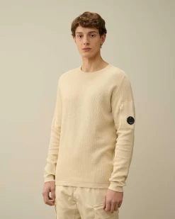 Homme C.P. Company Pulls^Sea Island Lens Ribbed Knit